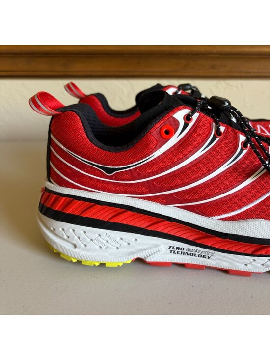 HOKA Stinson EVO OG Sneakers Men\'s US 8 Habanero Red Speed Lacing Mesh 1155350 main image 7
